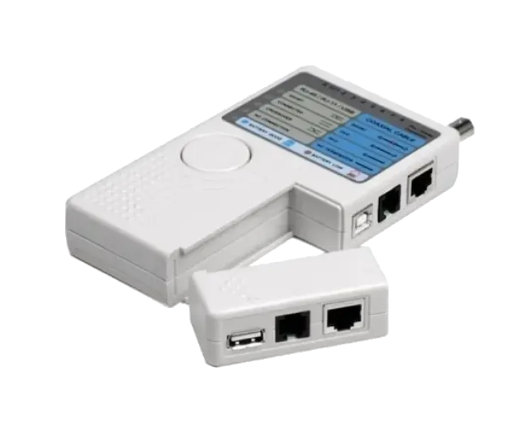 Hypernet RX-1000 Тестер кабелю RJ-45, RJ-12,USB, BNC