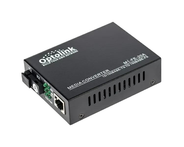Optolink-1M-FE-20B 1550Tx 20km Медіаконвертор