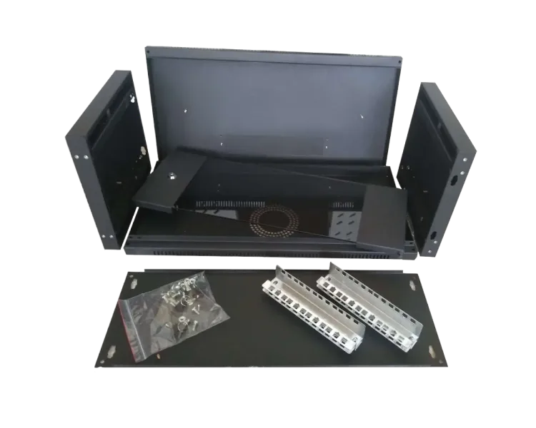 Hypernet WMNC-45-4U-Black Шафа коммутаційна настінна