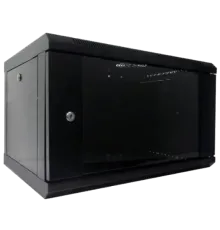 Hypernet WMNC66-6U-FLAT-BLACK Шафа комутаційна настінна