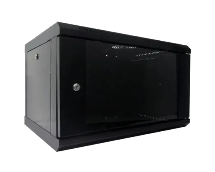 Hypernet WMNC66-6U-FLAT-BLACK Шафа комутаційна настінна