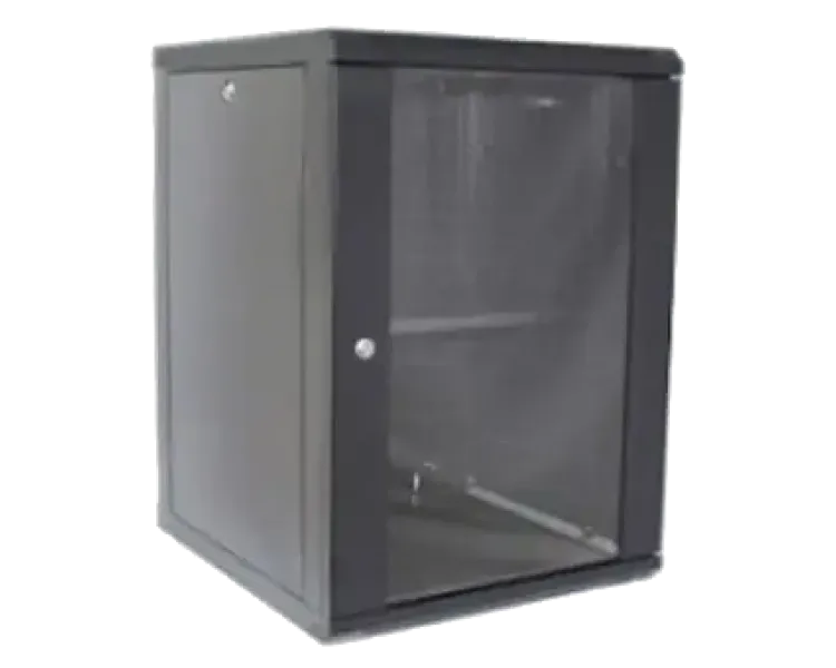 Hypernet WMNC66-15U-FLAT-BLACK Шафа коммутаційна настінна
