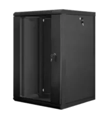Hypernet WMNC66-18U-FLAT-BLACK Шафа коммутаційна настінна