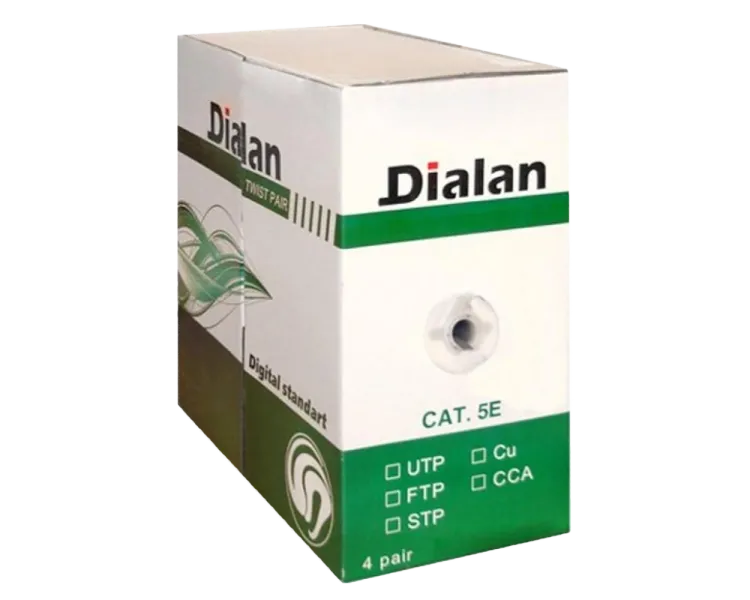 Dialan UTP Сат.5Е 4PR CU PE Outdoor 305 м Кабель