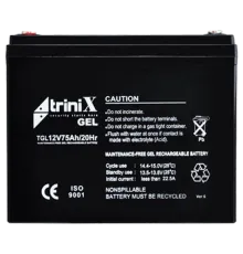 Trinix TGL12V75Ah/20Hr Акумулятор гелевий 12В 75А•год