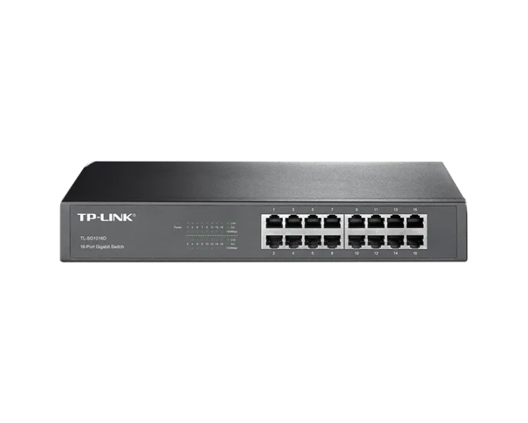 TP-LINK TL-SG1016D Комутатор 16 портів некерований