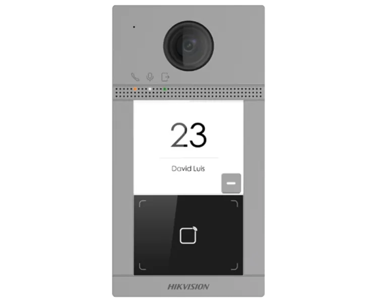 DS-KV8113-WME1(C)/Flush 2 Мп IP-виклична панель IP65, IK08 з Wi-Fi