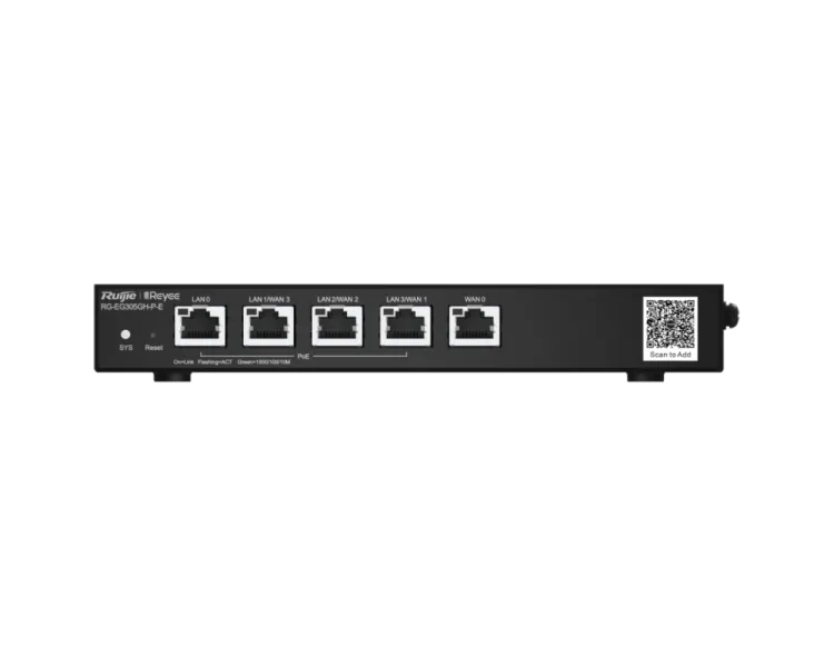 Ruijie Reyee RG-EG305GH-P-E PoE з хмарним керуванням Маршрутизатор