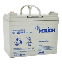 MERLION AGM GP12330M6 12 V 33 Ah Акумуляторна батарея