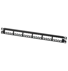 Panduit (CP24BLY) Рамка для набірної 19" патч-панелі, 24 порта Mini-Com