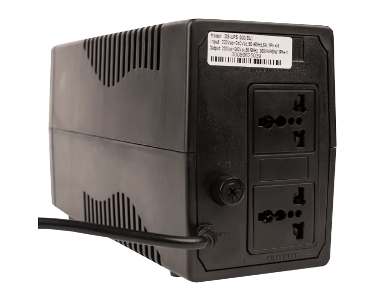Hikvision DS-UPS600/EU 600ВА Джерело безперебійного живлення