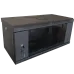 Hypernet WMNC-350-4U-FLAT-BLACK Шафа коммутаційна настінна розбірна чорна