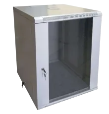 Hypernet 15U WMNC-15U-FLAT Шафа коммутаційна настінна розбірна