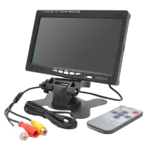 TFT 7", AV, 1024*600ips, 12V, BOX Монітор для відеоспостереження