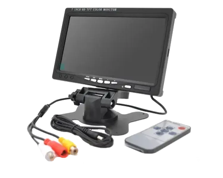 TFT 7", AV, 1024*600ips, 12V, BOX Монітор для відеоспостереження