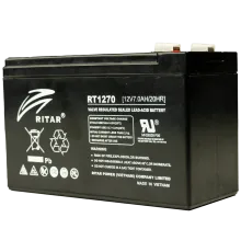 Ritar RT1270 7А•г 12В Свинцево-кислотна акумуляторна батарея