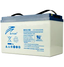 Ritar DG12-100 100А•г 12В гелева Свинцево-кислотна акумуляторна батарея