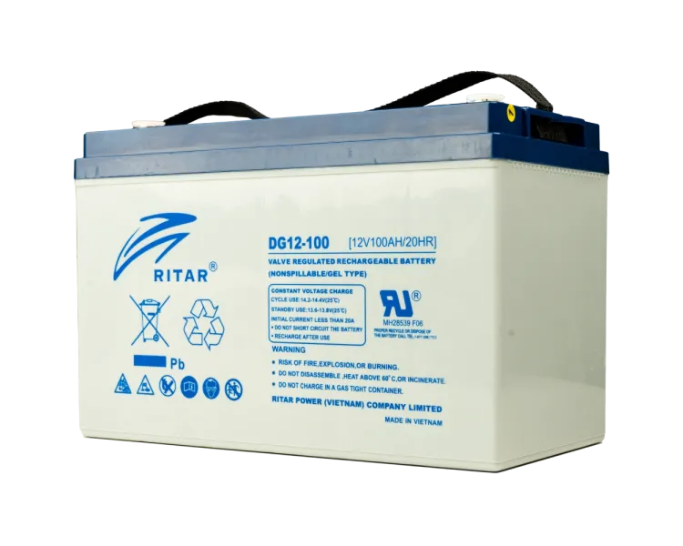 Ritar DG12-100 100А•г 12В гелева Свинцево-кислотна акумуляторна батарея