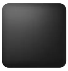 Ajax SoloButton (1-gang/2-way) [55] black для одноклавішного чи прохідного вимикача Кнопка