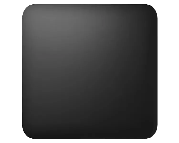 Ajax SoloButton (1-gang/2-way) [55] black для одноклавішного чи прохідного вимикача Кнопка