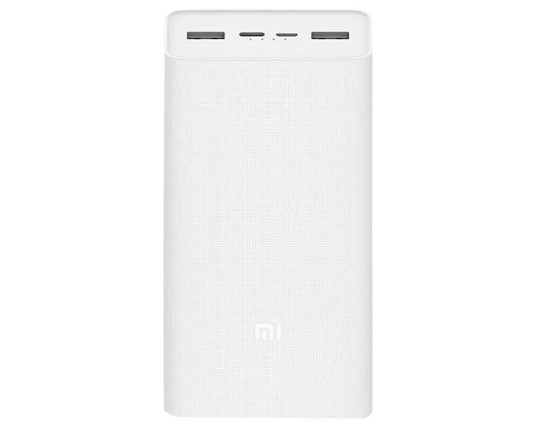 Xiaomi Mi Power Bank 3 30000 mAh 24W Fast Charge PB3018ZM White (VXN4307CN) Повербанк