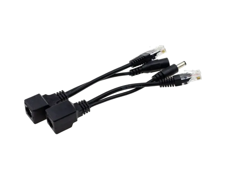 SEVEN P-731 PoE SET black Адаптер