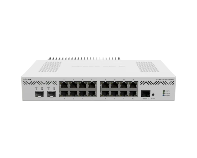 MikroTik CCR2004-16G-2S+PC Маршрутизатор