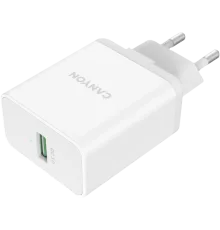 Canyon H-36-01 white (QC 36W) Мережевий зарядний пристрiй