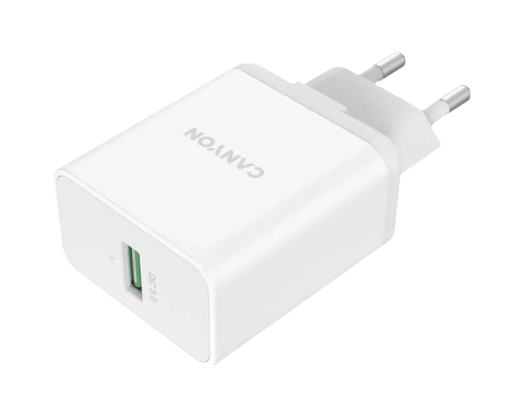 Canyon H-36-01 white (QC 36W) Мережевий зарядний пристрiй