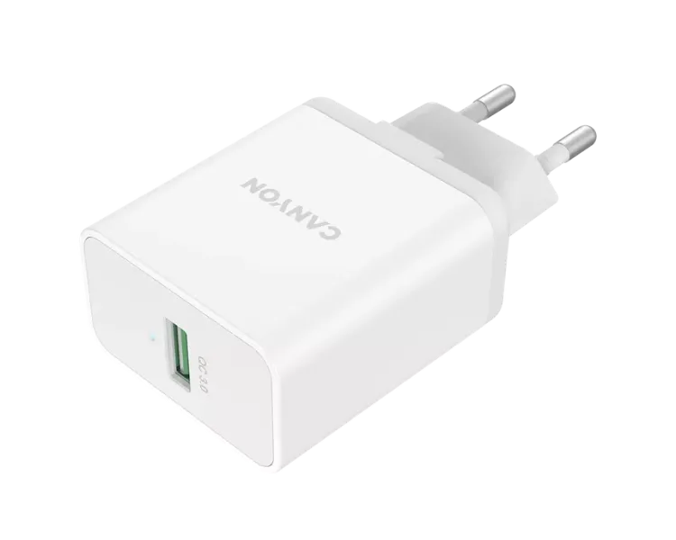 Canyon H-24 white (QC 24W) Мережевий зарядний пристрiй