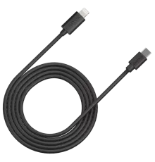 Canyon CFI12B black (Lightning - USB-C ) 2м 20Вт Кабель