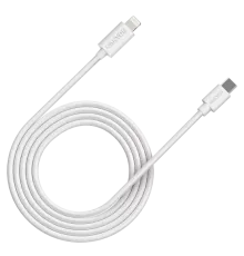 Canyon CFI12B white (Lightning - USB-C ) 2м 20Вт Кабель
