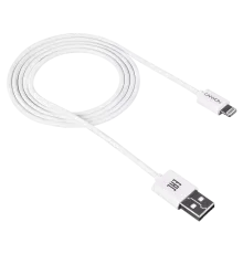 Canyon CFI1W white (Lightning - USB-A) 1м Кабель