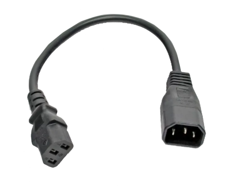 Kingda С13-C14, 0.3 м, 0.75 мм2 Шнур живлення
