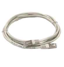 Kingda PAFT4050 Патч-корд FTP, 0.5 м, кат. 5e, сірий