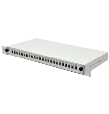 SC-Simpl./LC-Dupl./E2000 Патч-панель 24 порти 2xPG13.5 та 2xPG11, 1U