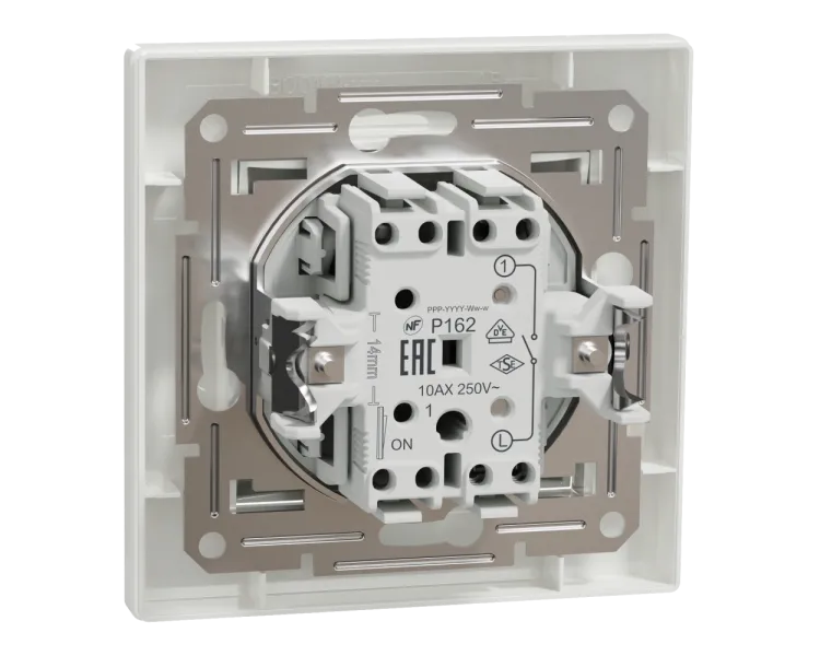 Schneider Electric ASFORA EPH0100121 Вимикач 1-кл. білий