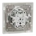 Schneider Electric ASFORA EPH0500121 Вимикач 1-кл. білий перехресний