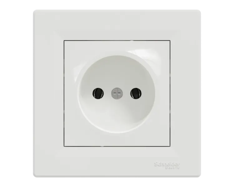 Schneider Electric ASFORA EPH3000121 Розетка одинарна без заземлення