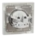 Schneider Electric ASFORA EPH3000121 Розетка одинарна без заземлення