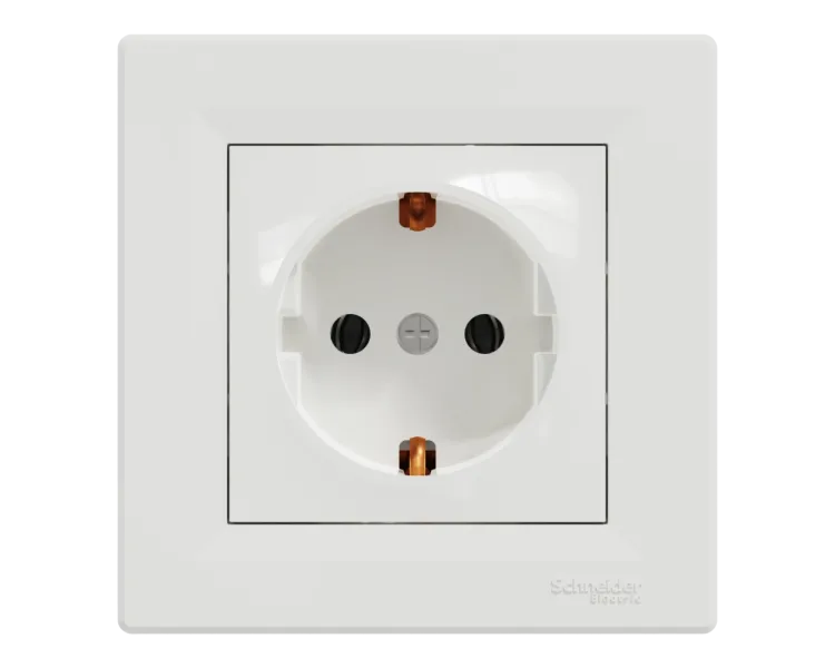 Schneider Electric ASFORA EPH2900121 Розетка одинарна із заземленням
