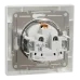 Schneider Electric ASFORA EPH2900121 Розетка одинарна із заземленням