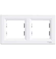 Schneider Electric ASFORA EPH5800221 Рамка 2-місна горизонтальна біла