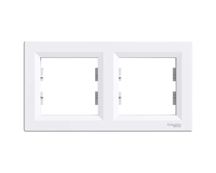 Schneider Electric ASFORA EPH5800221 Рамка 2-місна горизонтальна біла