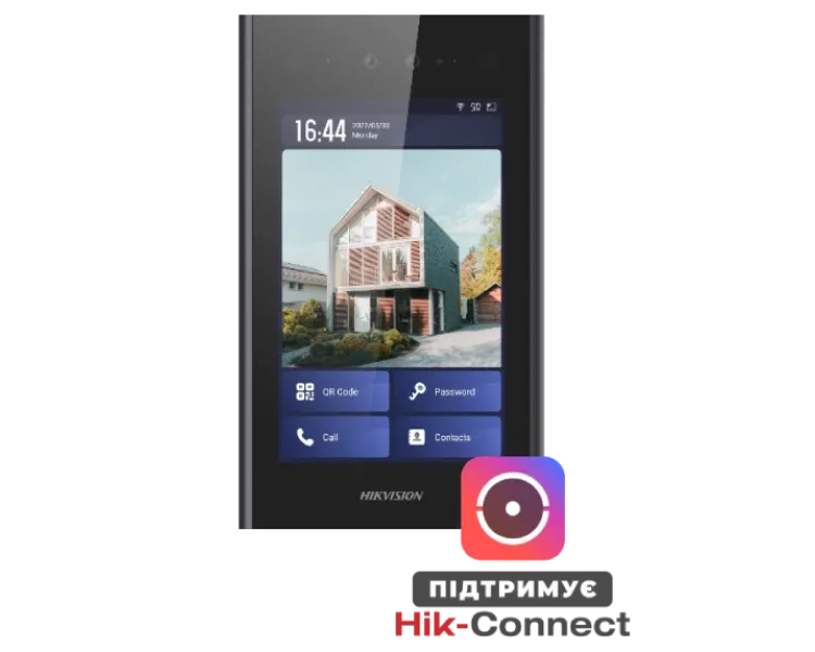 DS-KD9403-E6 8-дюймова IP Android панель у металевому корпусі