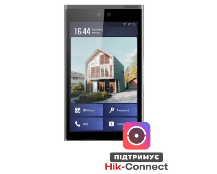 DS-KD9633-E6 10.1-дюймова IP65 ＆ IK07 панель