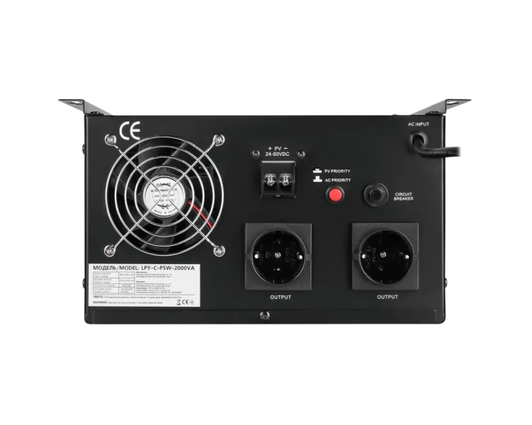LOGICPOWER LPY-С-PSW-2000VA (1400Вт) MPPT 24В Джерело безперебійного живлення