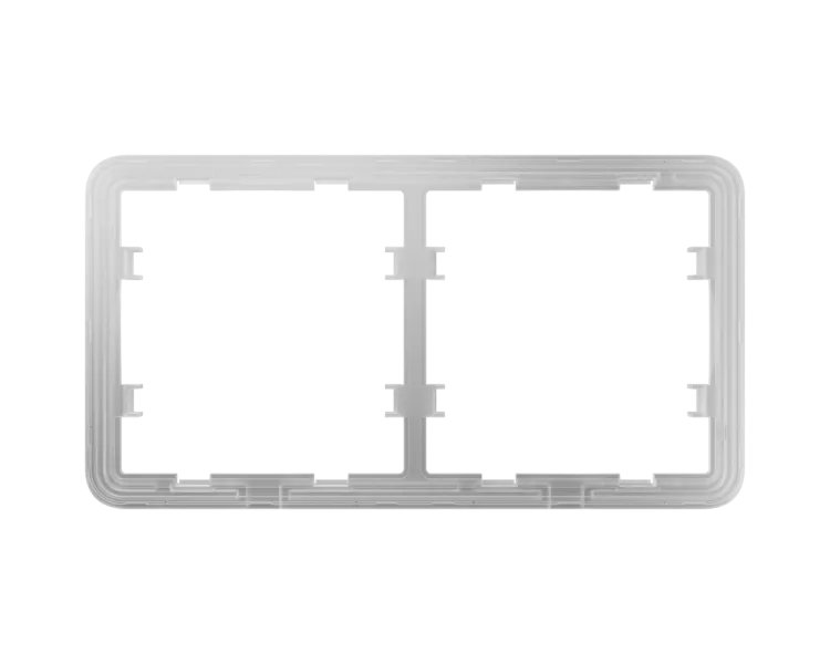 Ajax Frame (2 seats) [55] Рамка для двох вимикачів