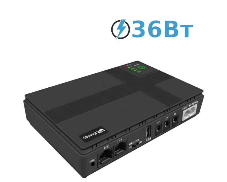VIA Energy Mini UPS 2.0 Джерело безперебійного живлення