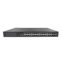 UTEPO UTP3328TS-PSB-L2 L2 PoE+ Комутатор 24 порти керований